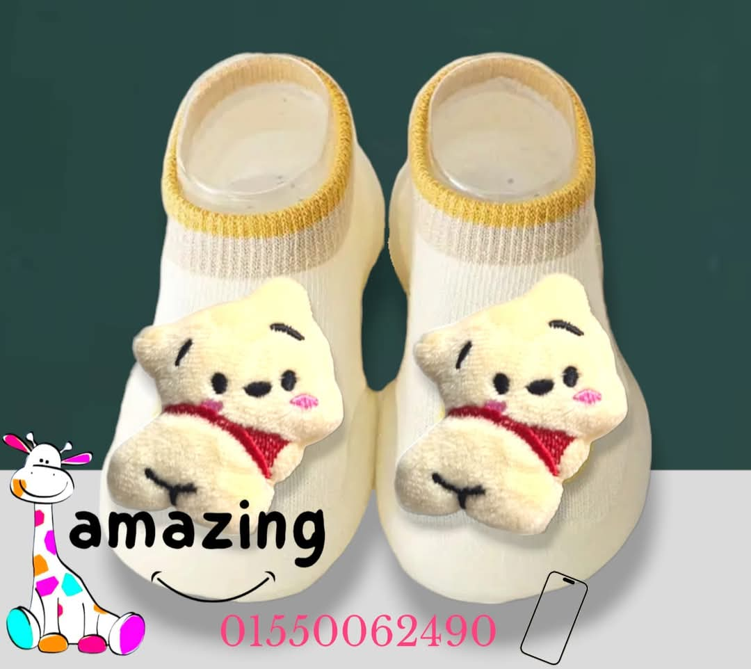 شوز اطقال بنعل سيليكون